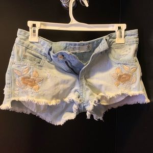 Abercrombie jean shorts